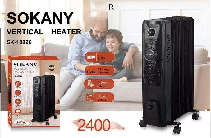 SOKANY VERTICAL HEATER SK-18026