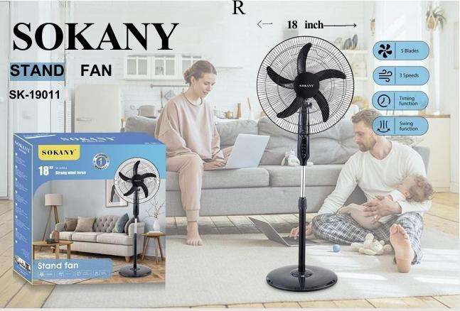 SOKANY STAND FAN SK-19011