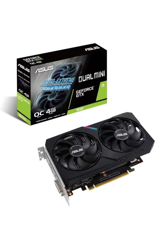 ASUS GeForce GTX 1650 Gaming OC Edition 4GB GDDR6 128-bit PCI-E 3.0 Graphics Card (Box not included)