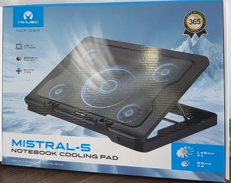 Notebook cooling pad