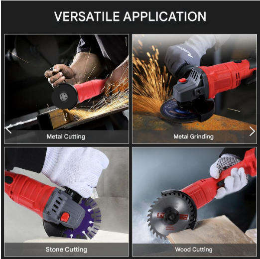 21V 700W Brushless Cordless Angle Grinder 115/125mm