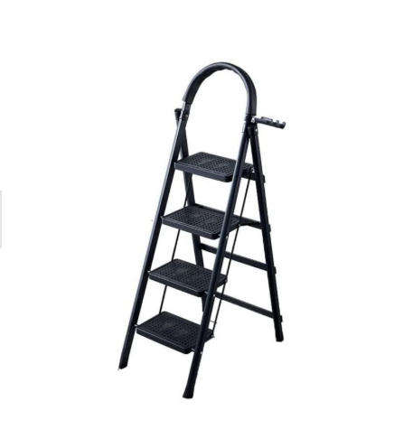 4 Step Ladder Folding Ladder Telescopic Ladder with Wide Pedal