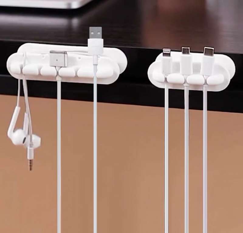 2pcs/ 4 slot desktop cable organisers