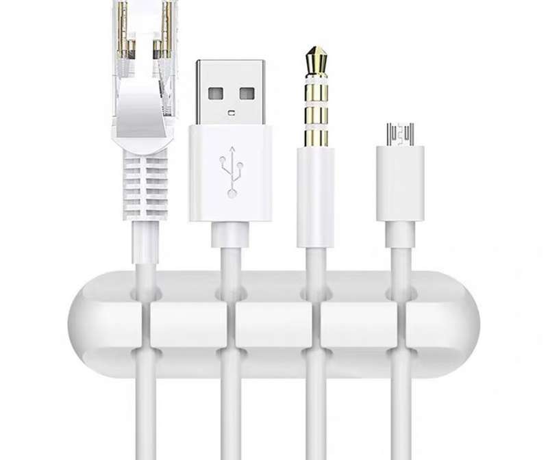2pcs/ 4 slot desktop cable organisers