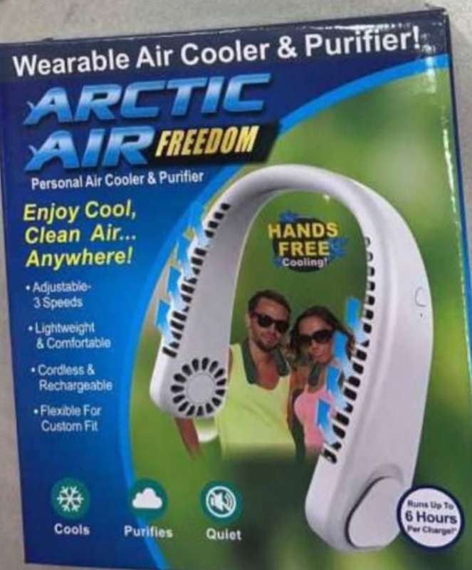 Rechargeable Mini Hanging Neck fan