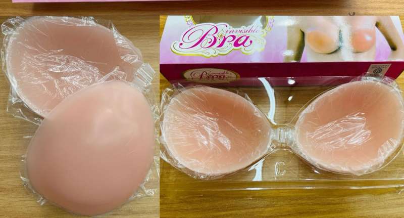 Reusable Stick-On Silicone Bra -size A B C D