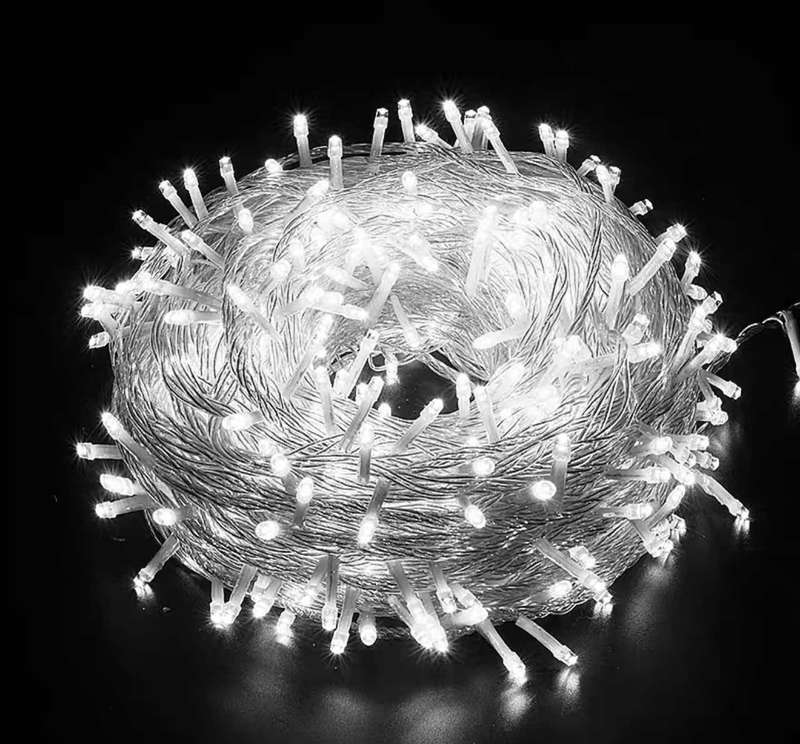 LED Fairy Lights - AC Powered - 10m, 100 LED