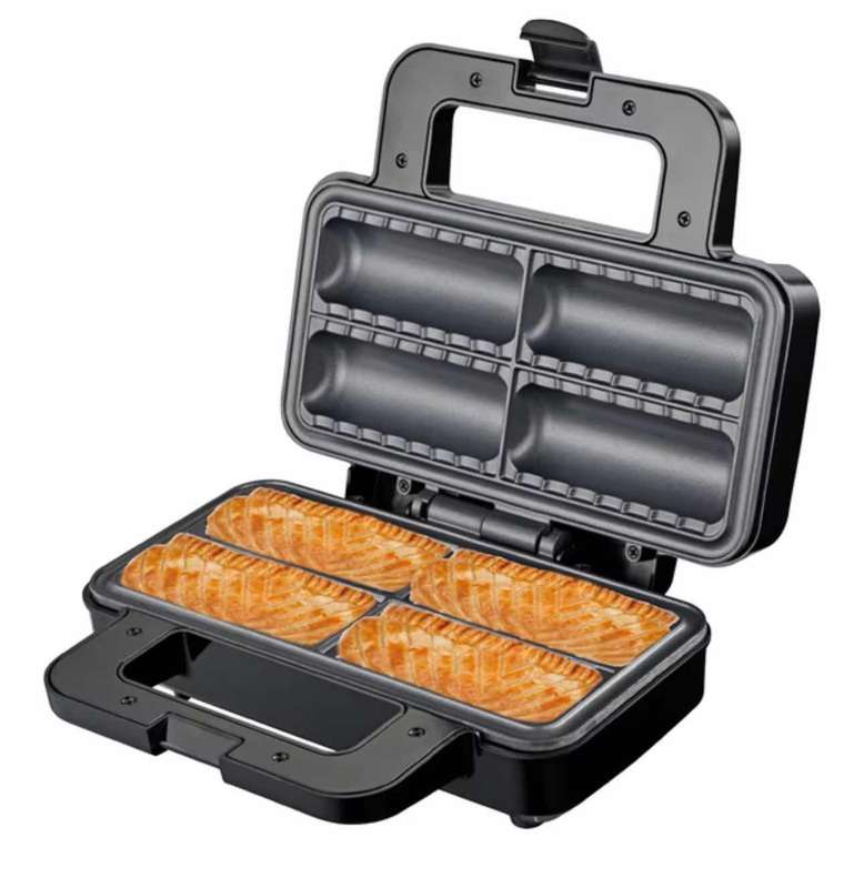 RAF - Non-Stick Mini Sausage Roll Maker Hotdog Waffle Maker