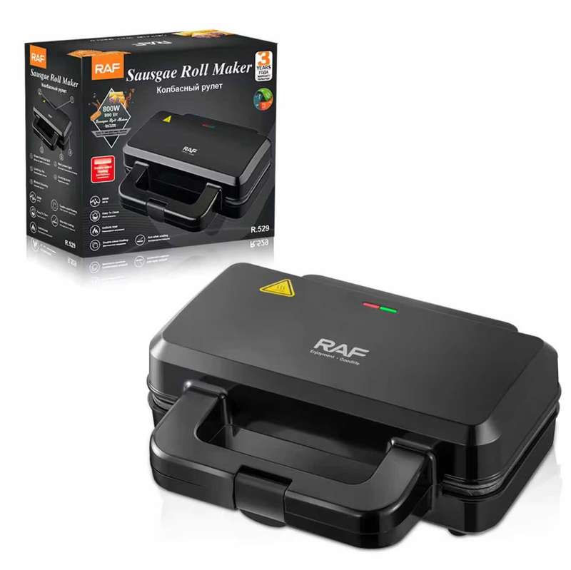 RAF - Non-Stick Mini Sausage Roll Maker Hotdog Waffle Maker