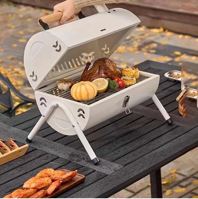 Handle And Baking Rack For Camping And Picnics, Barbecue Tools