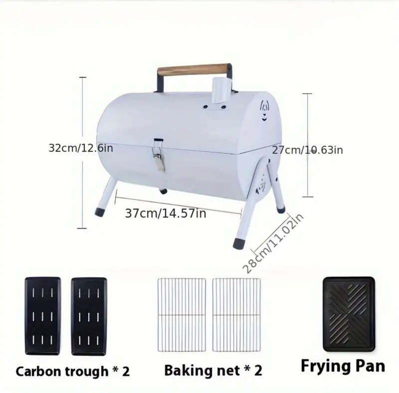Handle And Baking Rack For Camping And Picnics, Barbecue Tools