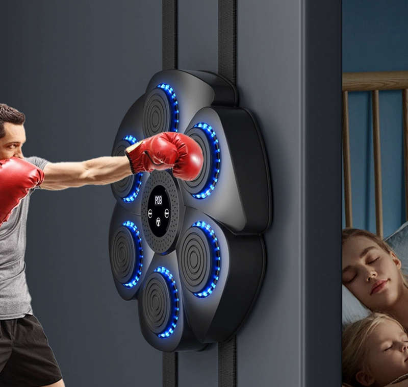 Smart Music Boxing Machine, Wall Boxing Target Pad, For Training Reaction And Decompression