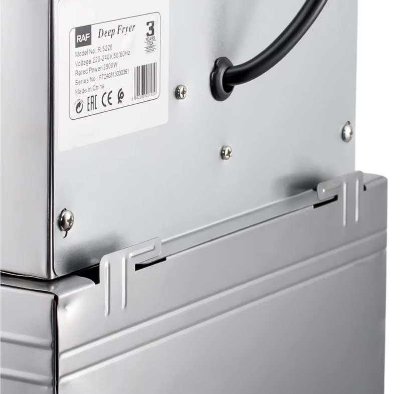 RAF Silver 5.5 L Deep Fryer