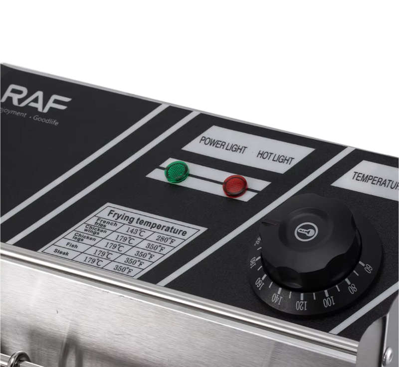 RAF Silver 5.5 L Deep Fryer