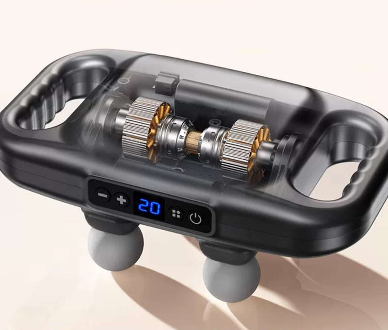 4-Head Handheld Massager
