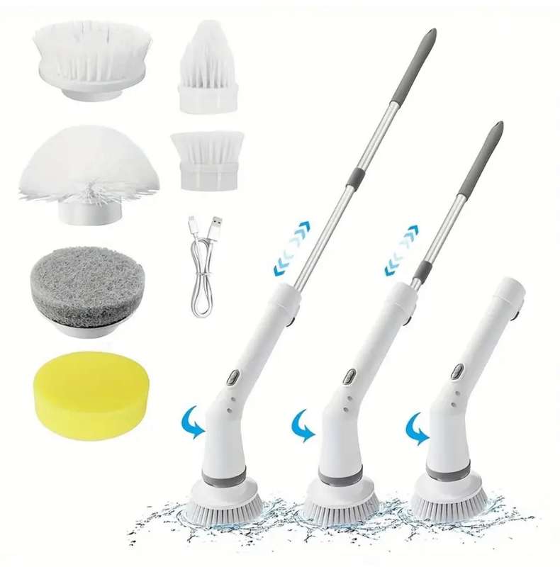 Cordless Electric Spin Scrubber