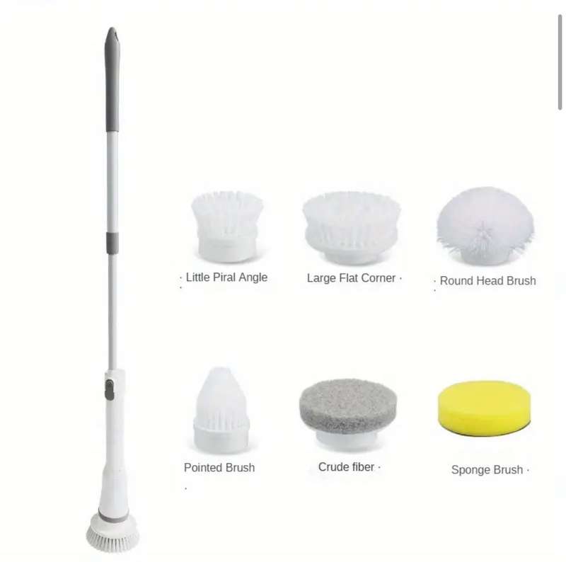 Cordless Electric Spin Scrubber