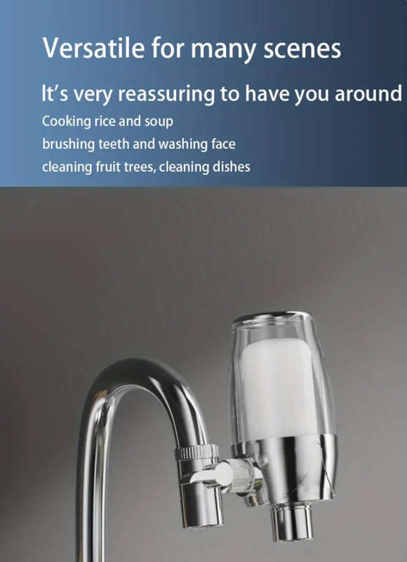 360° Rotatable Faucet Water Filter