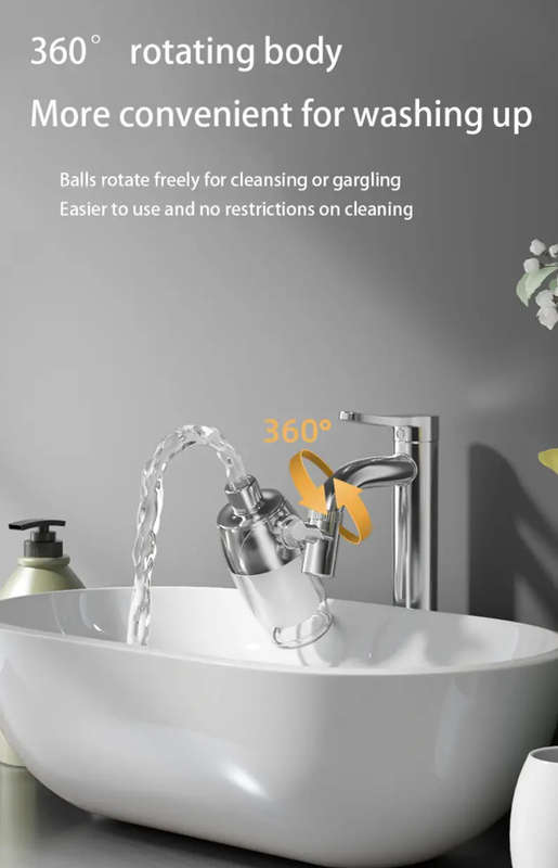 360° Rotatable Faucet Water Filter