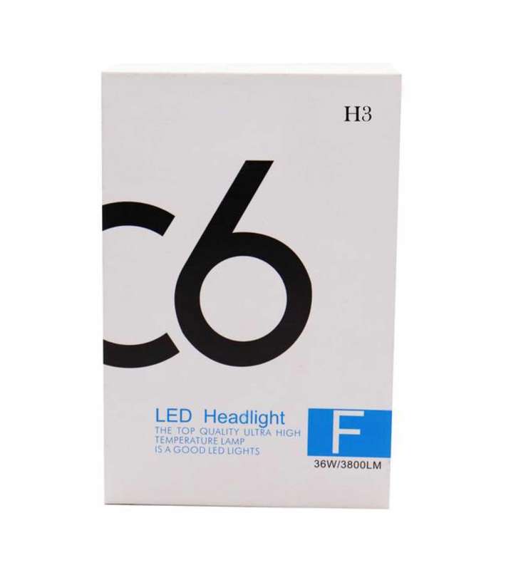 2 Piece Top Quality C6 LED Headlights - H3