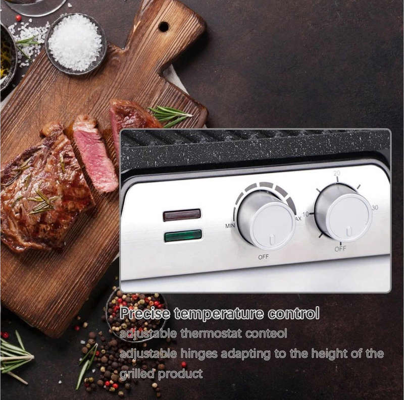 RAF 2000W Non-stick Pan Professional Steak Grilling Machine Electric Grills