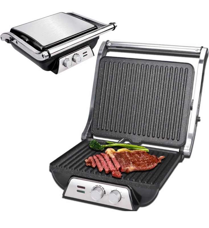 RAF 2000W Non-stick Pan Professional Steak Grilling Machine Electric Grills