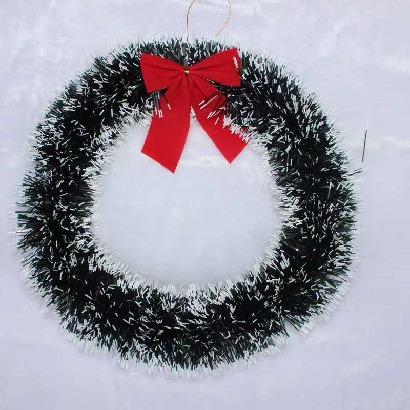Christmas Wreath For Front Door With Artificial Branches Decorations  (30cm)