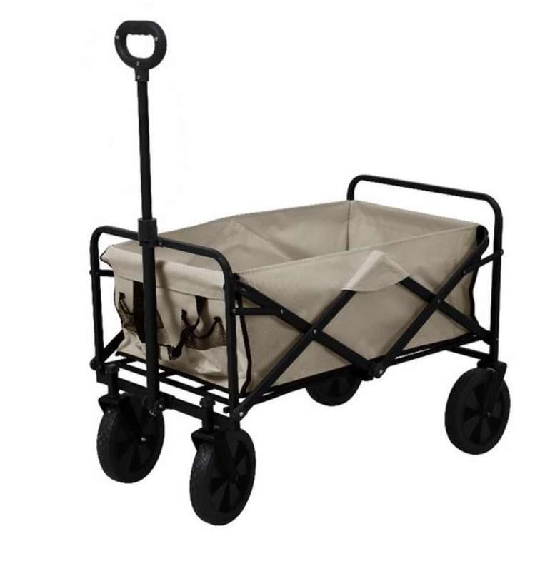 Anchor Heavy Duty Folding Utility Wagon Cart for Camping Outdoor Shopping