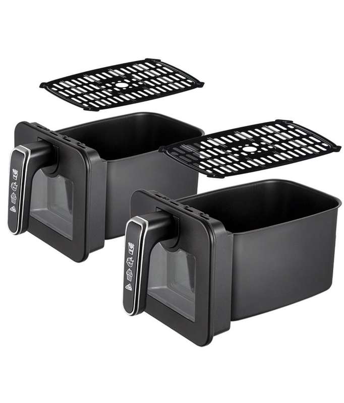 RAF Multifunction Dual baskets Digital Smart Air Fryer 4.5+4.5L