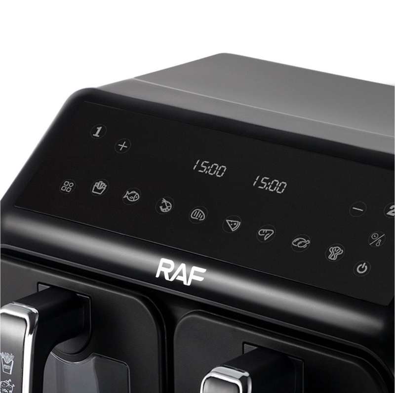 RAF Multifunction Dual baskets Digital Smart Air Fryer 4.5+4.5L
