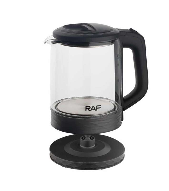 RAF 1350W 1.8L Glass Electric Kettle