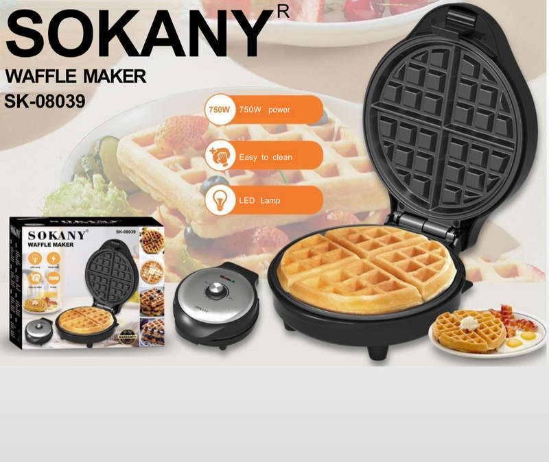SOKANY Waffle maker 750W
