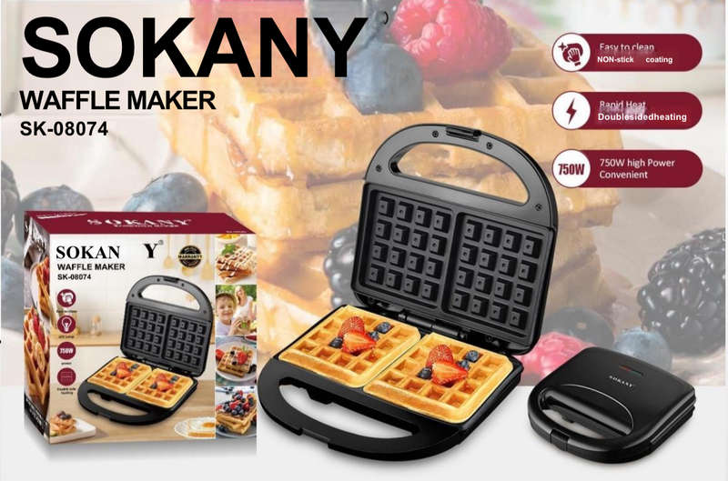 SOKANY Waffle maker 750W