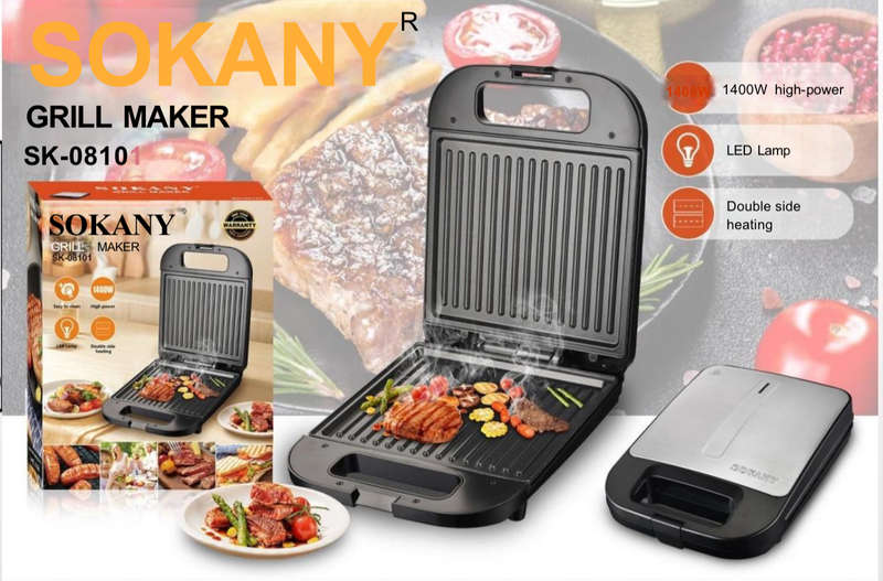 SOKANY GRILL MAKER 1400W