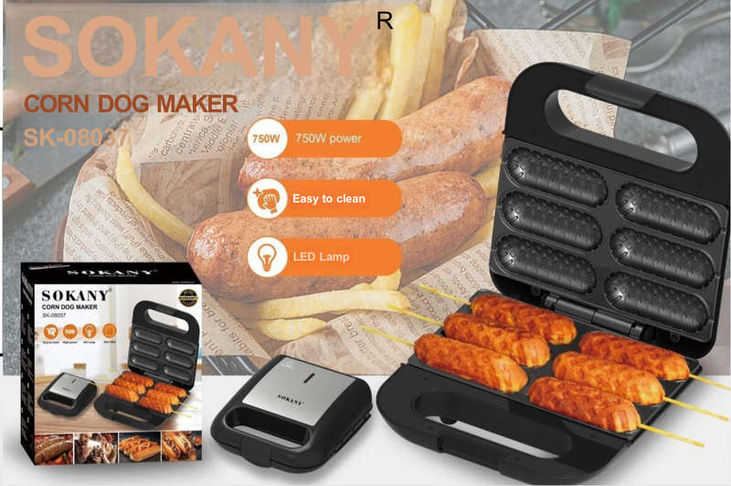 SOKANY CORN DOG MAKER 750W
