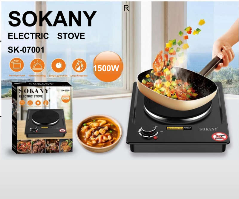 SOKANY ELECTRIC STOVE 1500W