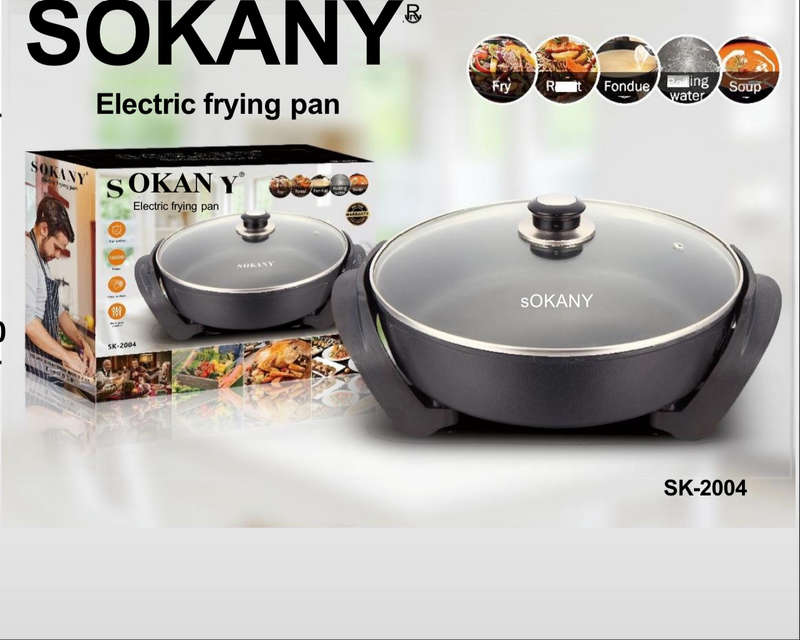 SOKANY ELECTRIC FRYING PAN 1500W