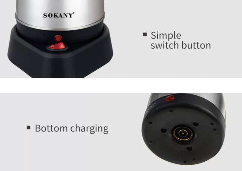 SOKANY COFFEE MAKER 500ML 600W