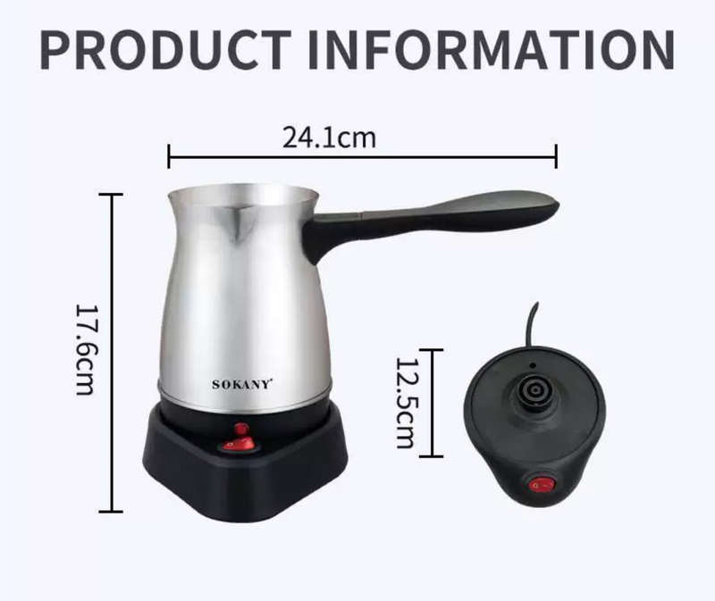 SOKANY COFFEE MAKER 500ML 600W