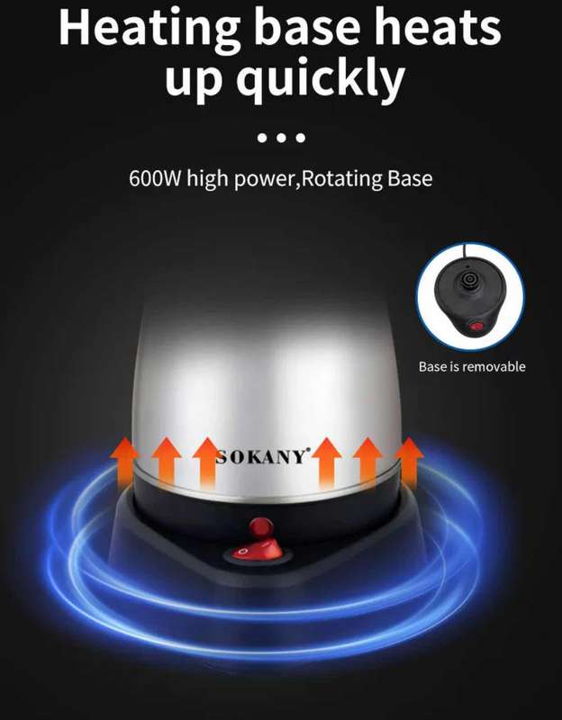 SOKANY COFFEE MAKER 500ML 600W