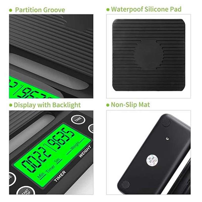 SOKANY COFFEE SCALE 0.1-5KG