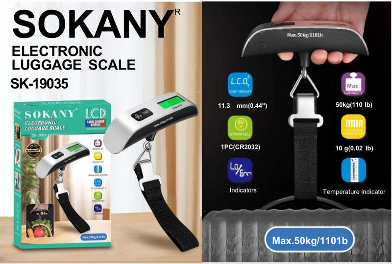 SOKANY LUGGAGE SCALE