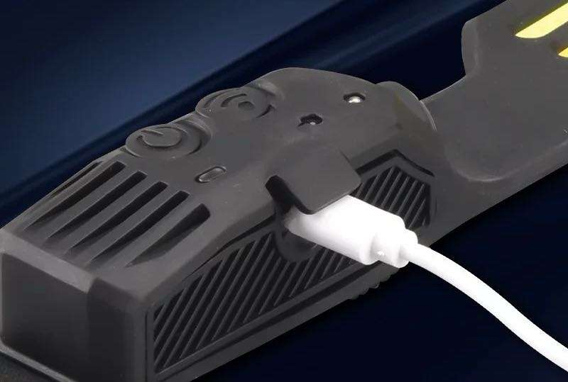 Induction headlamp