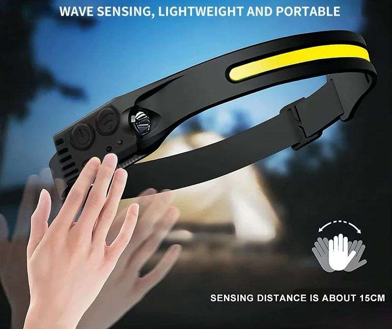 Induction headlamp