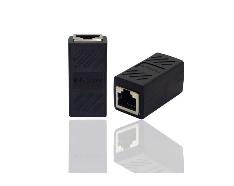 RJ45 Coupler, Ethernet Cable Extension Adapter, F to F