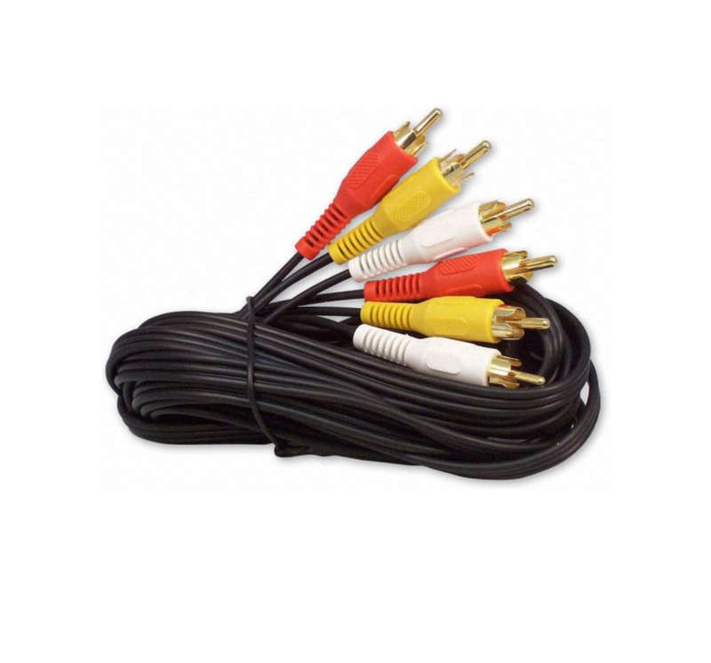 3X3R3M Cable 3Rca To 3Rca 1.5Meter gold