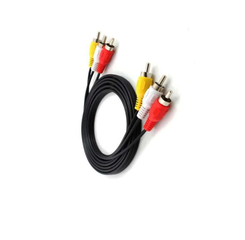 3X3R3M Cable 3Rca To 3Rca 1.5Meter gold