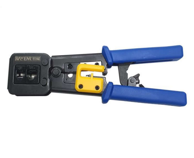 RJ45 Network cable Crimp Tool + 10 CAT6 Plugs + 10 CAT5e Plugs