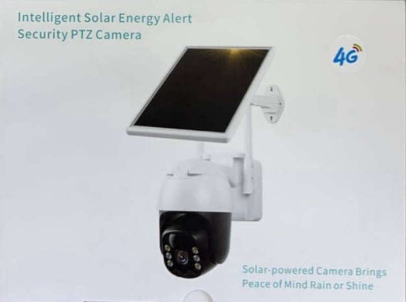 Wifi-Enabled Outdoor Solar Camera 4G