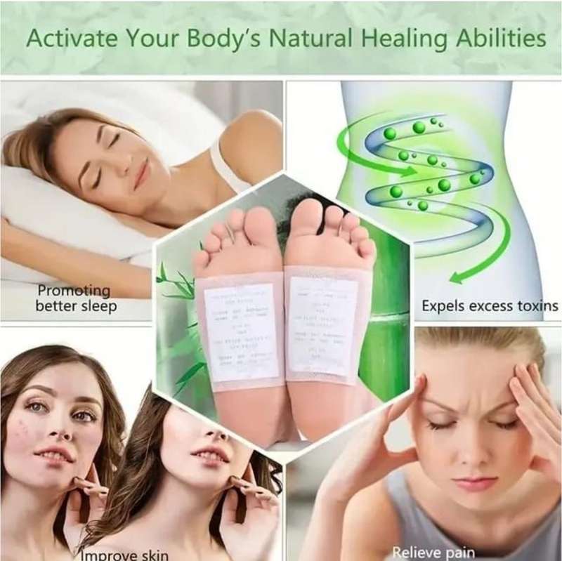 Kinoki Cleansing Foot Pads Detox Patches